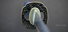 Load image into Gallery viewer, Sea Wave Folded Steel Katana