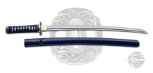 Load image into Gallery viewer, Sea Wave Folded Steel Wakizashi