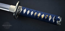 Load image into Gallery viewer, Sea Wave Folded Steel Wakizashi